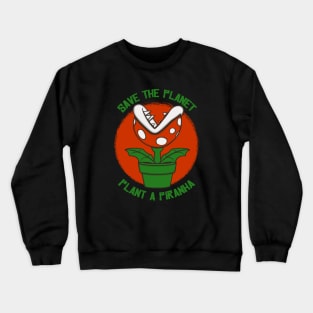 Save the planet Crewneck Sweatshirt